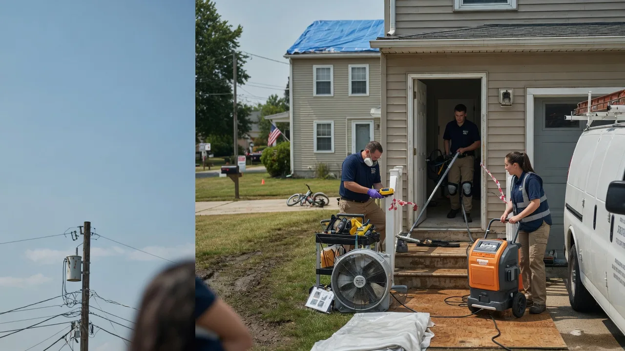 Water Damage Repair in Shunk, PA near me